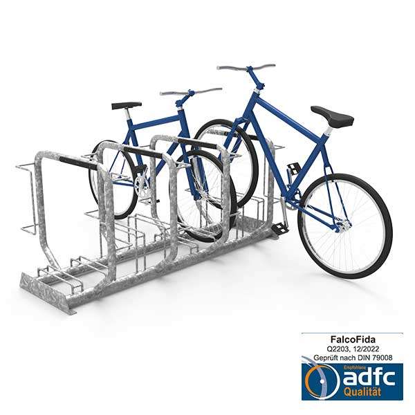 Fahrradparksysteme | Fahrradständer | FalcoFida Fahrradständer, doppelseitig | image #1 |  Fahrradständer Fahrradparksysteme FalcoFida doppelseitig