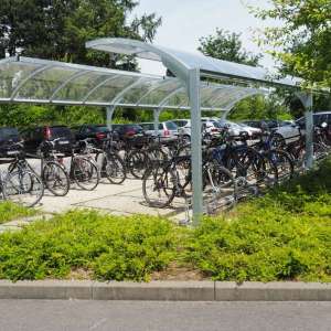 Fahrradüberdachungen FalcoGamma für HEAD Acoustics